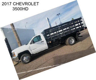 2017 CHEVROLET 3500HD