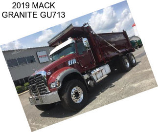 2019 MACK GRANITE GU713