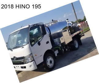 2018 HINO 195