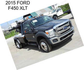 2015 FORD F450 XLT