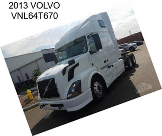 2013 VOLVO VNL64T670