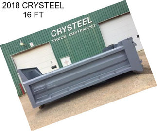 2018 CRYSTEEL 16 FT