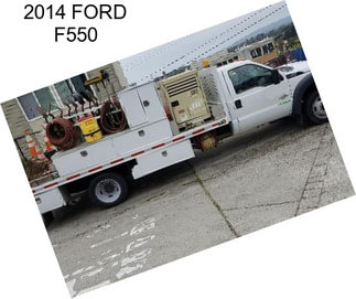 2014 FORD F550