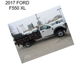 2017 FORD F550 XL