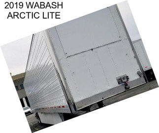 2019 WABASH ARCTIC LITE
