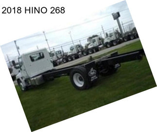 2018 HINO 268