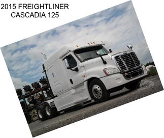 2015 FREIGHTLINER CASCADIA 125