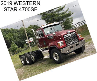 2019 WESTERN STAR 4700SF