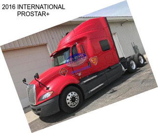 2016 INTERNATIONAL PROSTAR+