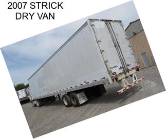 2007 STRICK DRY VAN