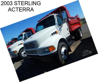 2003 STERLING ACTERRA