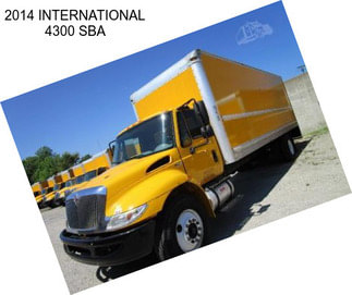 2014 INTERNATIONAL 4300 SBA