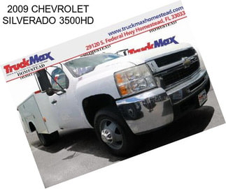 2009 CHEVROLET SILVERADO 3500HD