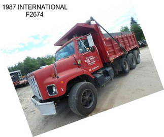 1987 INTERNATIONAL F2674