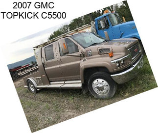 2007 GMC TOPKICK C5500