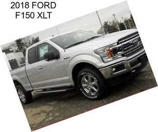 2018 FORD F150 XLT