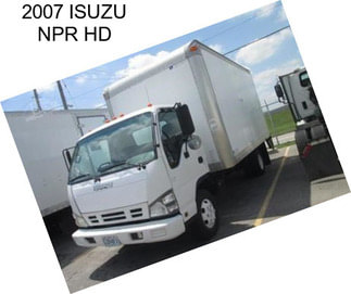 2007 ISUZU NPR HD