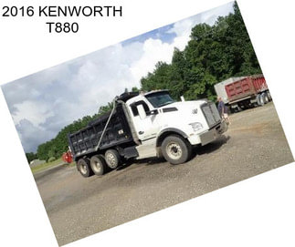 2016 KENWORTH T880