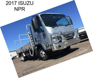 2017 ISUZU NPR