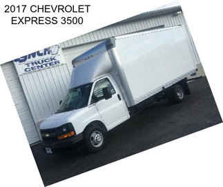 2017 CHEVROLET EXPRESS 3500