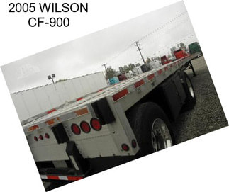 2005 WILSON CF-900