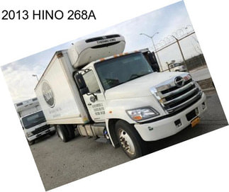 2013 HINO 268A