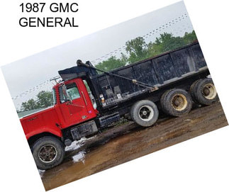 1987 GMC GENERAL