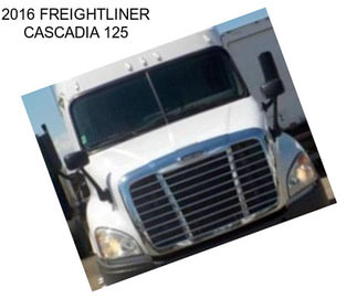 2016 FREIGHTLINER CASCADIA 125