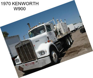 1970 KENWORTH W900