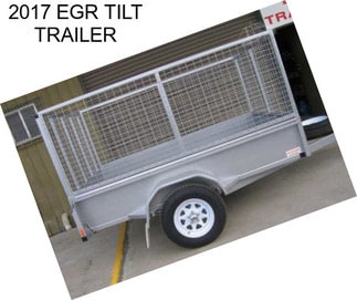 2017 EGR TILT TRAILER