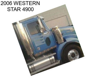 2006 WESTERN STAR 4900