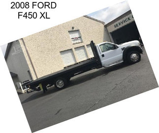 2008 FORD F450 XL