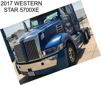 2017 WESTERN STAR 5700XE