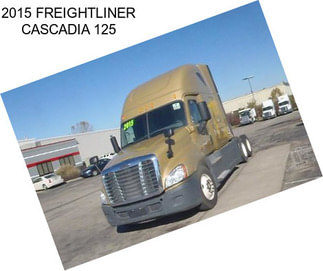 2015 FREIGHTLINER CASCADIA 125