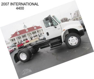 2007 INTERNATIONAL 4400