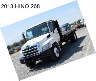 2013 HINO 268