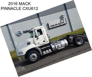 2016 MACK PINNACLE CXU612