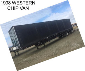 1998 WESTERN CHIP VAN