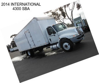 2014 INTERNATIONAL 4300 SBA