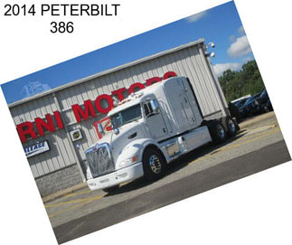 2014 PETERBILT 386