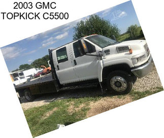 2003 GMC TOPKICK C5500