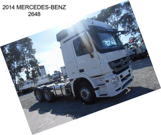 2014 MERCEDES-BENZ 2648