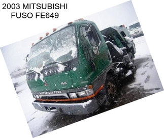 2003 MITSUBISHI FUSO FE649