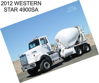 2012 WESTERN STAR 4900SA