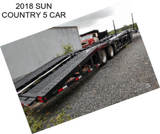 2018 SUN COUNTRY 5 CAR