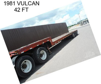 1981 VULCAN 42 FT