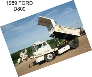 1989 FORD D800