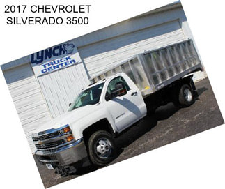 2017 CHEVROLET SILVERADO 3500