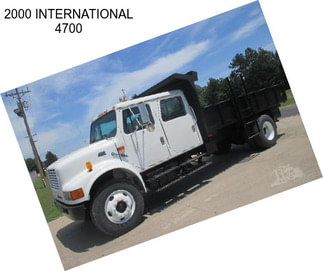 2000 INTERNATIONAL 4700