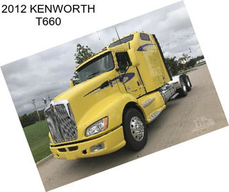 2012 KENWORTH T660